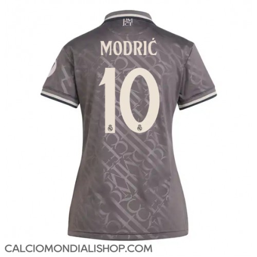 Maglie da calcio Real Madrid Luka Modric #10 Terza Maglia Femminile 2024-25 Manica Corta